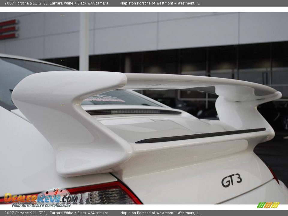 2007 Porsche 911 GT3 Carrara White / Black w/Alcantara Photo #11