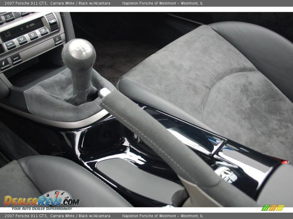 2007 Porsche 911 GT3 Carrara White / Black w/Alcantara Photo #18