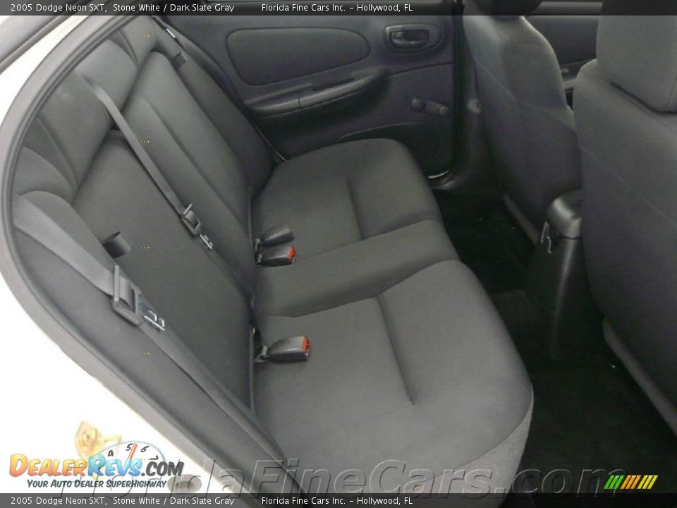 2005 Dodge Neon SXT Stone White / Dark Slate Gray Photo #14