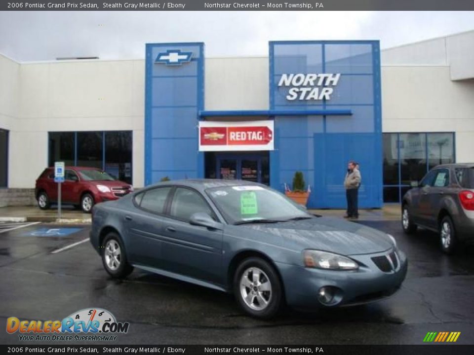 2006 Pontiac Grand Prix Sedan Stealth Gray Metallic / Ebony Photo #1