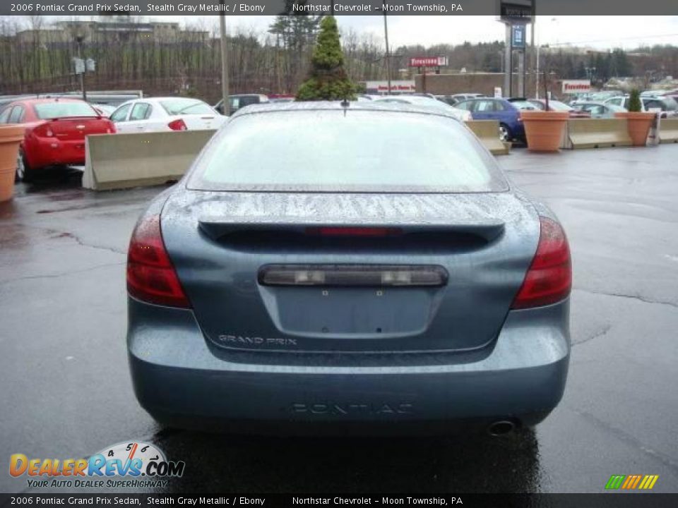 2006 Pontiac Grand Prix Sedan Stealth Gray Metallic / Ebony Photo #4