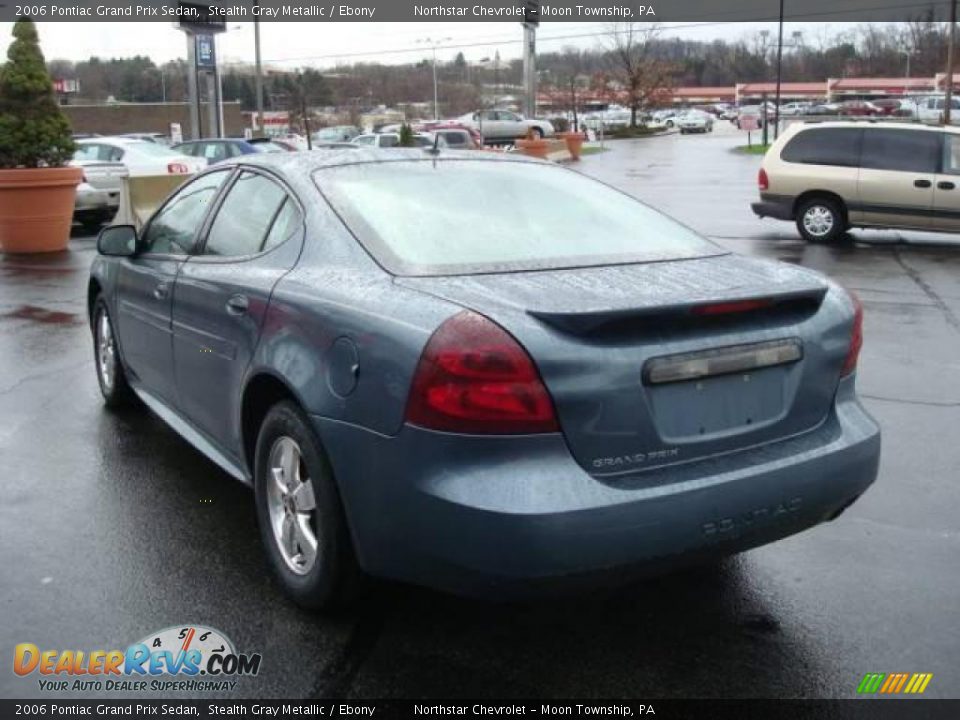 2006 Pontiac Grand Prix Sedan Stealth Gray Metallic / Ebony Photo #5