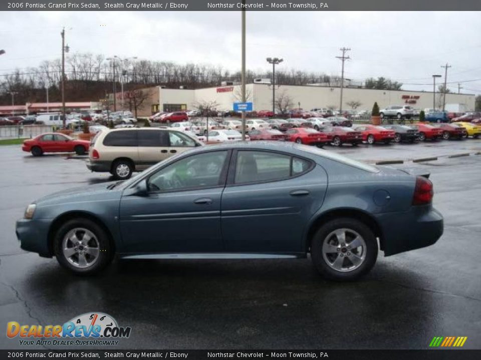 2006 Pontiac Grand Prix Sedan Stealth Gray Metallic / Ebony Photo #6
