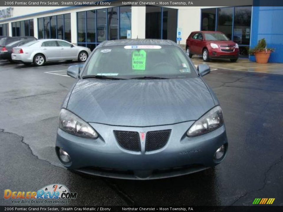 2006 Pontiac Grand Prix Sedan Stealth Gray Metallic / Ebony Photo #8