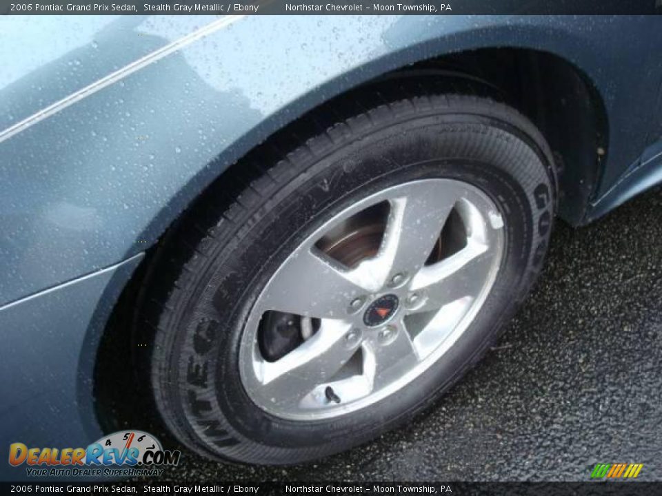 2006 Pontiac Grand Prix Sedan Stealth Gray Metallic / Ebony Photo #9