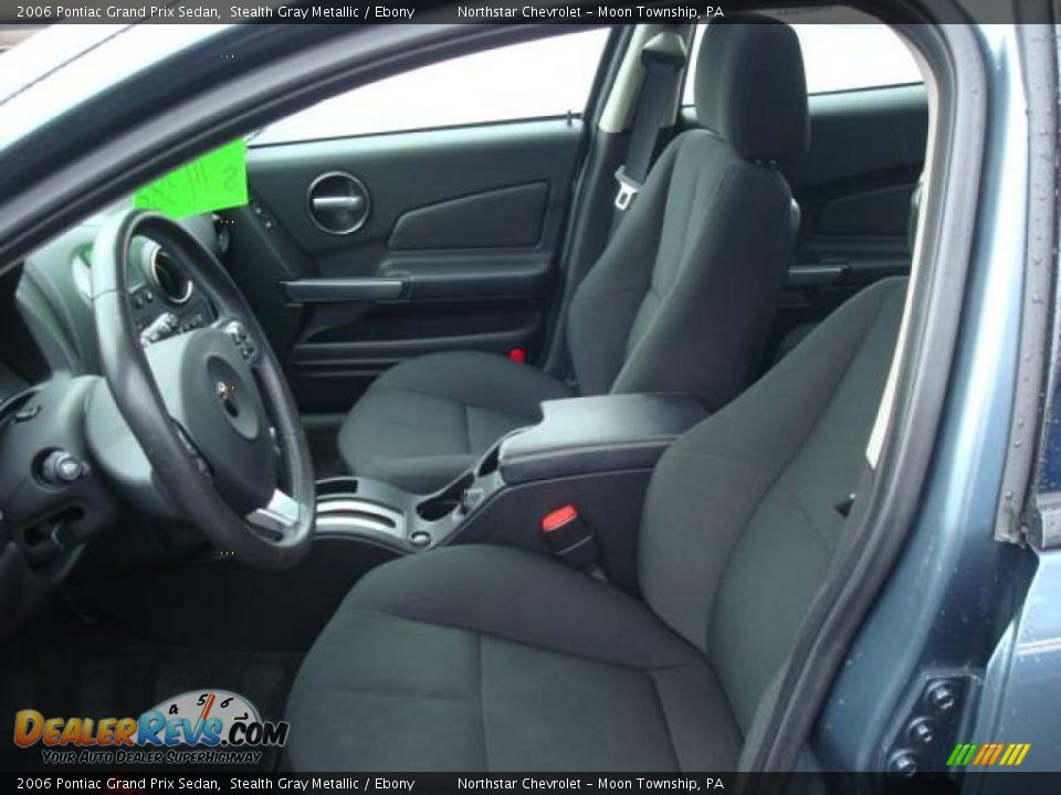 2006 Pontiac Grand Prix Sedan Stealth Gray Metallic / Ebony Photo #10