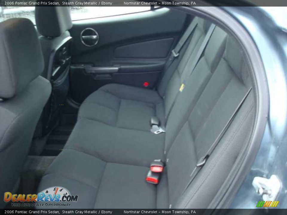 2006 Pontiac Grand Prix Sedan Stealth Gray Metallic / Ebony Photo #11