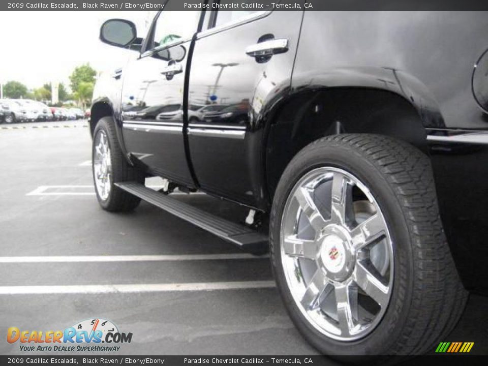 2009 Cadillac Escalade Black Raven / Ebony/Ebony Photo #4