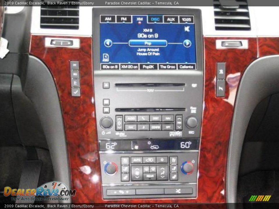 2009 Cadillac Escalade Black Raven / Ebony/Ebony Photo #5