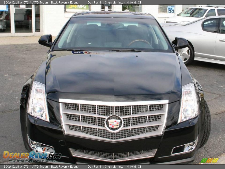 2009 Cadillac CTS 4 AWD Sedan Black Raven / Ebony Photo #2