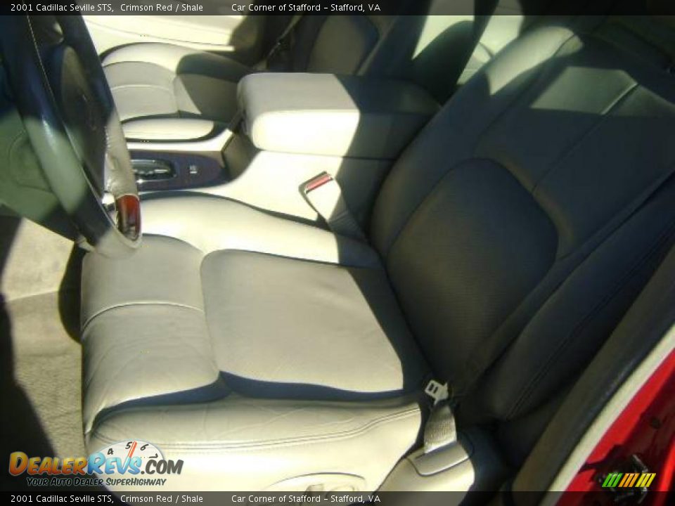 2001 Cadillac Seville STS Crimson Red / Shale Photo #18