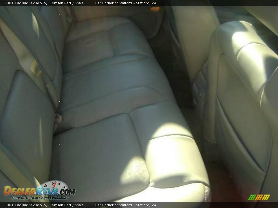 2001 Cadillac Seville STS Crimson Red / Shale Photo #19