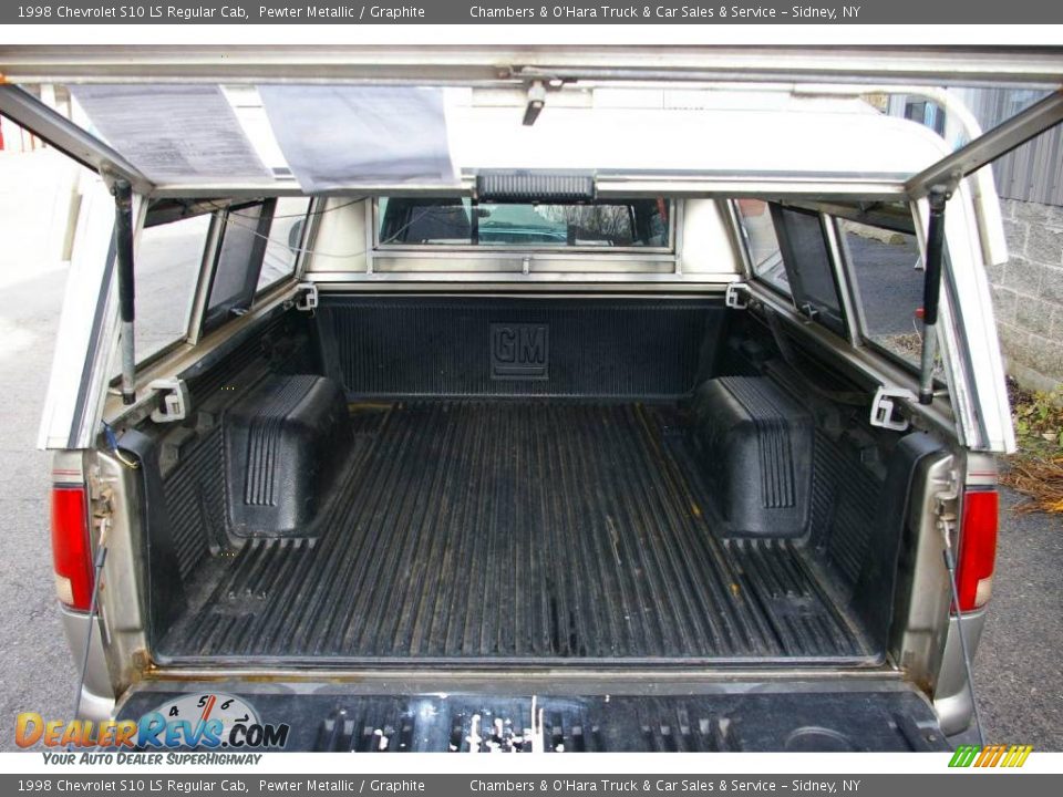 1998 Chevrolet S10 LS Regular Cab Pewter Metallic / Graphite Photo #7