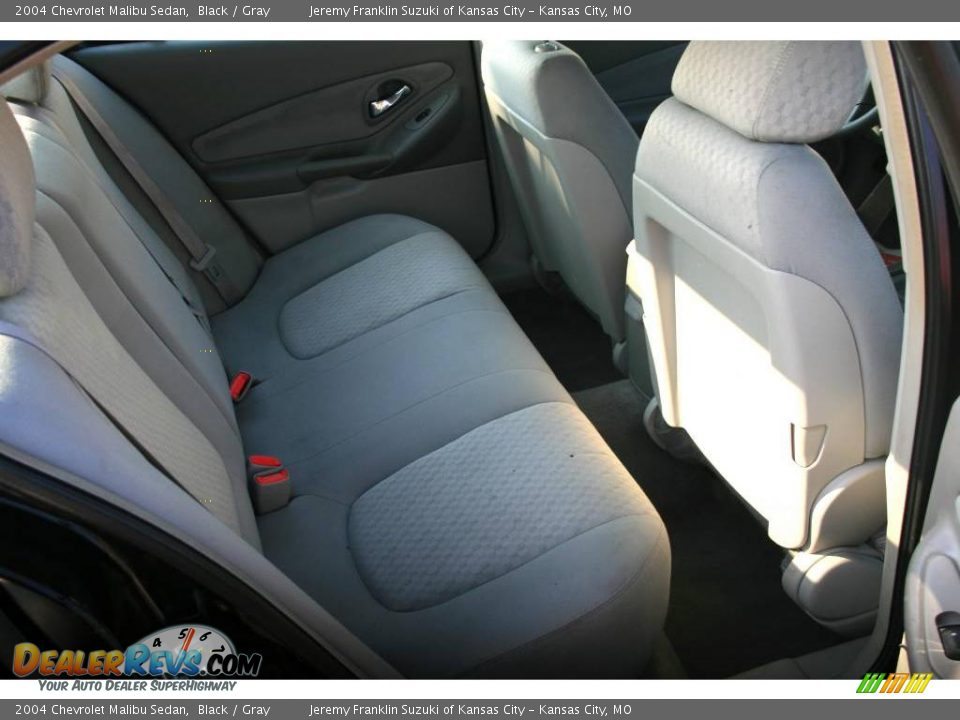 2004 Chevrolet Malibu Sedan Black / Gray Photo #19