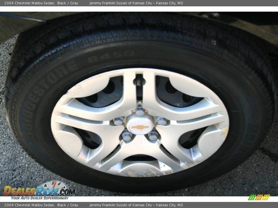 2004 Chevrolet Malibu Sedan Black / Gray Photo #20