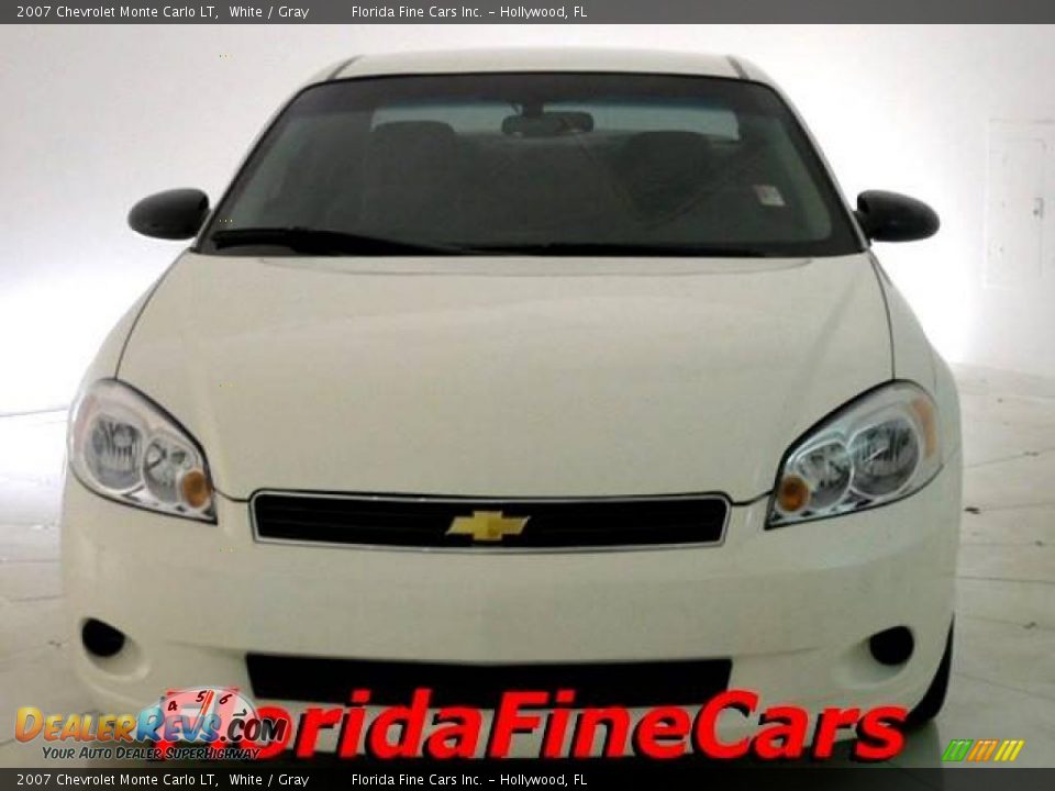 2007 Chevrolet Monte Carlo LT White / Gray Photo #5