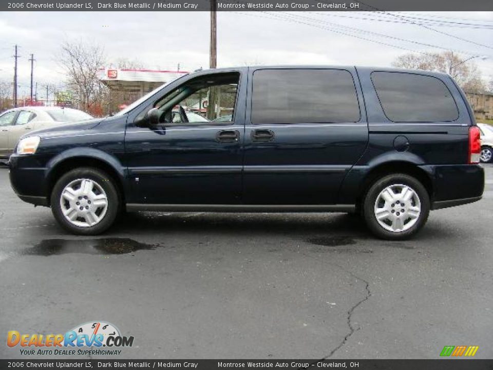 2006 Chevrolet Uplander LS Dark Blue Metallic / Medium Gray Photo #2