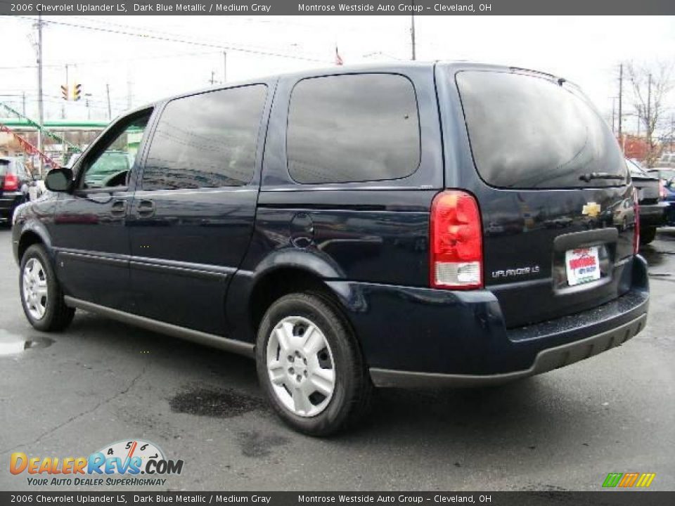 2006 Chevrolet Uplander LS Dark Blue Metallic / Medium Gray Photo #3