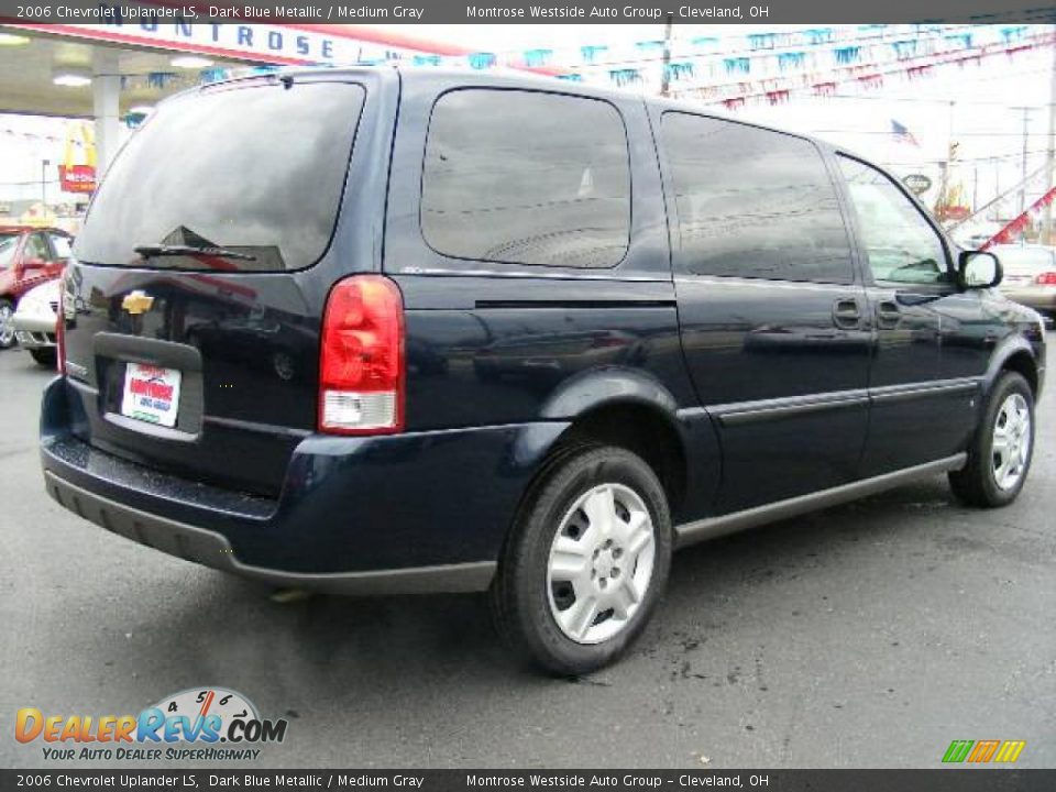 2006 Chevrolet Uplander LS Dark Blue Metallic / Medium Gray Photo #5