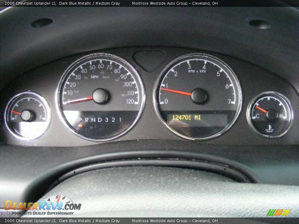 2006 Chevrolet Uplander LS Dark Blue Metallic / Medium Gray Photo #19