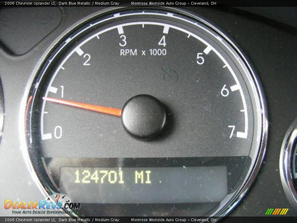 2006 Chevrolet Uplander LS Dark Blue Metallic / Medium Gray Photo #20