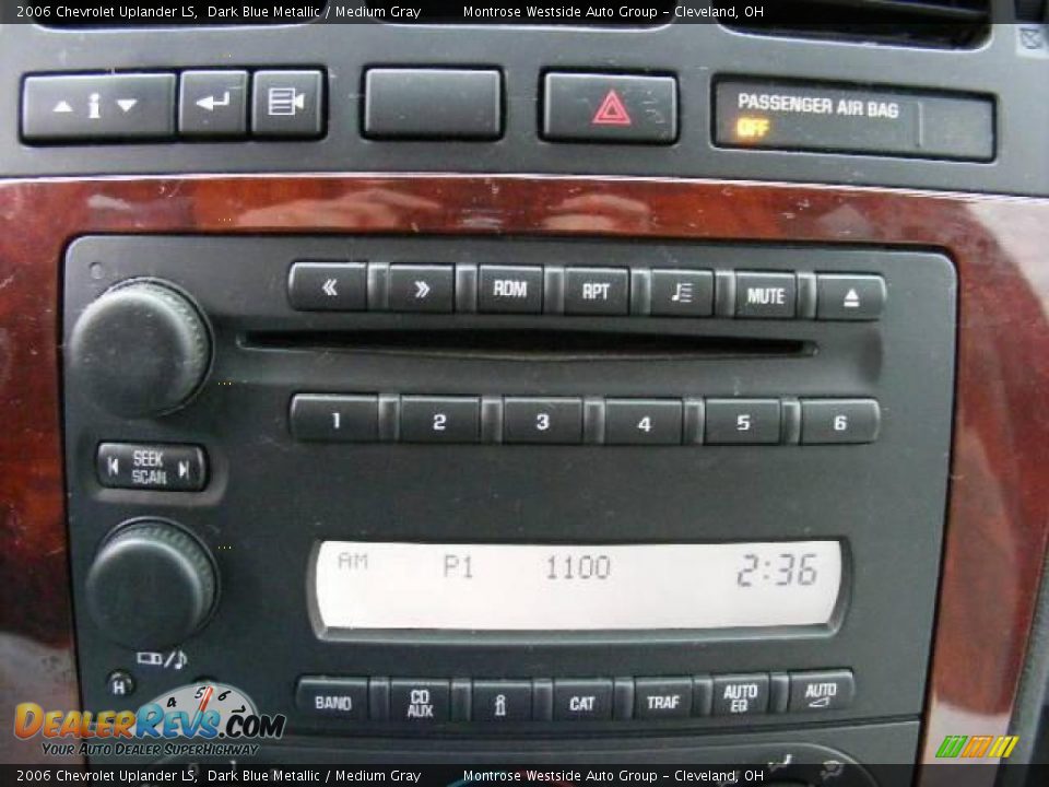 2006 Chevrolet Uplander LS Dark Blue Metallic / Medium Gray Photo #22