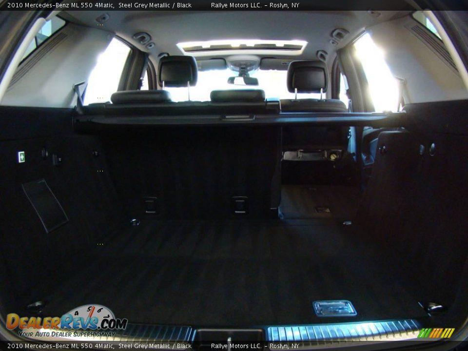 2010 Mercedes-Benz ML 550 4Matic Steel Grey Metallic / Black Photo #15