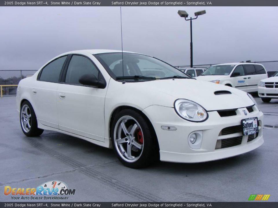 2005 Dodge Neon SRT-4 Stone White / Dark Slate Gray Photo #3