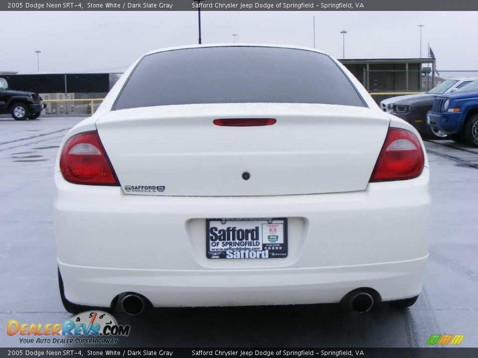 2005 Dodge Neon SRT-4 Stone White / Dark Slate Gray Photo #6