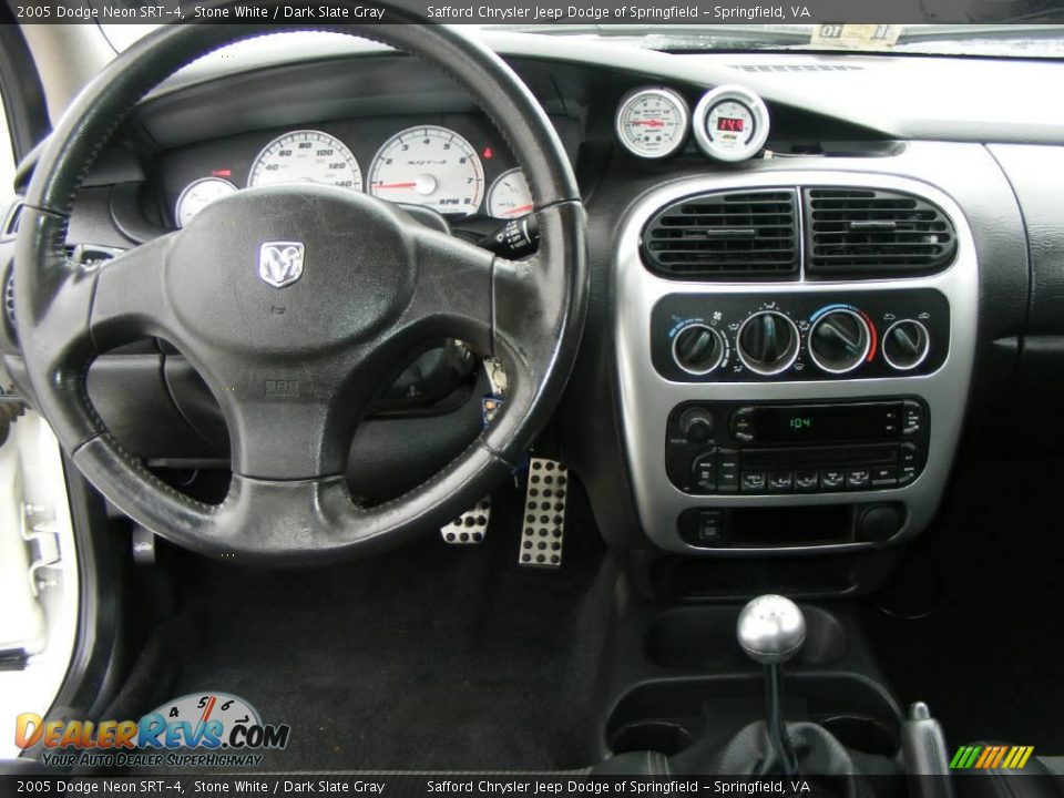2005 Dodge Neon SRT-4 Stone White / Dark Slate Gray Photo #11