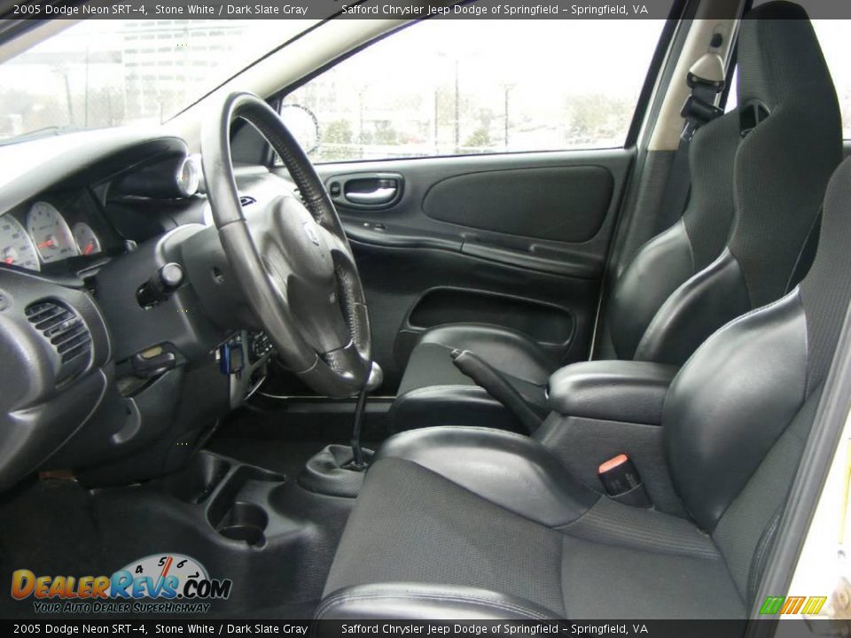 2005 Dodge Neon SRT-4 Stone White / Dark Slate Gray Photo #13