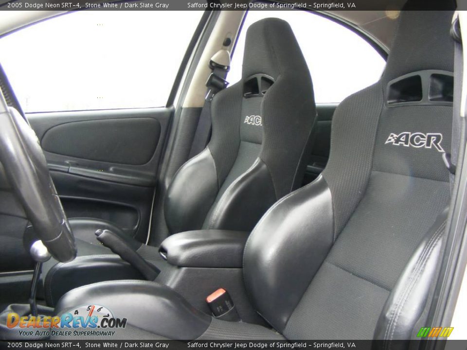 2005 Dodge Neon SRT-4 Stone White / Dark Slate Gray Photo #14