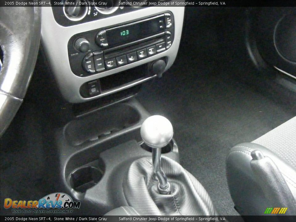2005 Dodge Neon SRT-4 Stone White / Dark Slate Gray Photo #26