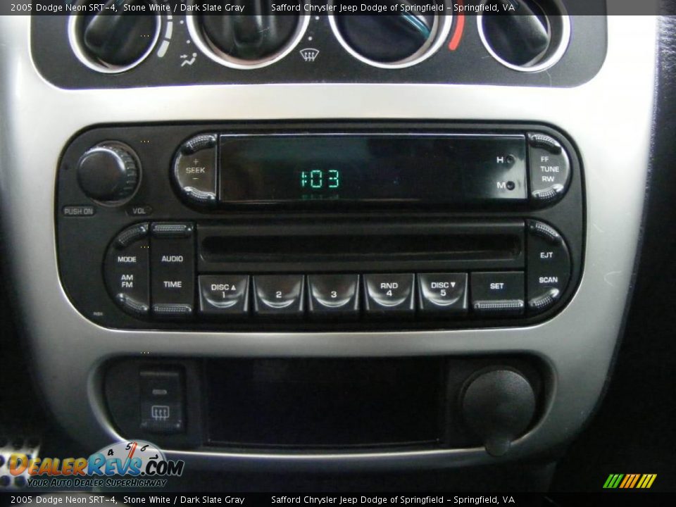 2005 Dodge Neon SRT-4 Stone White / Dark Slate Gray Photo #27