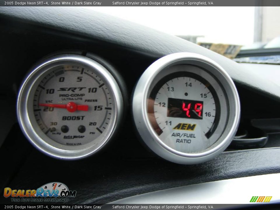 2005 Dodge Neon SRT-4 Stone White / Dark Slate Gray Photo #28