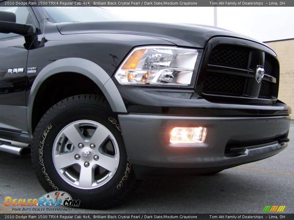 2010 Dodge Ram 1500 TRX4 Regular Cab 4x4 Brilliant Black Crystal Pearl / Dark Slate/Medium Graystone Photo #2