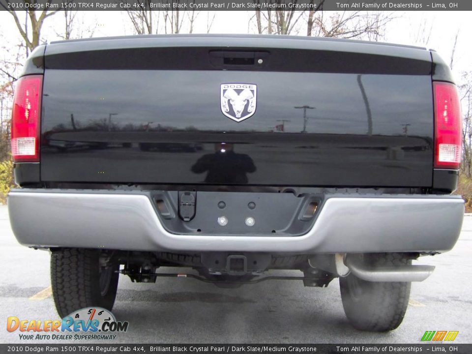 2010 Dodge Ram 1500 TRX4 Regular Cab 4x4 Brilliant Black Crystal Pearl / Dark Slate/Medium Graystone Photo #6