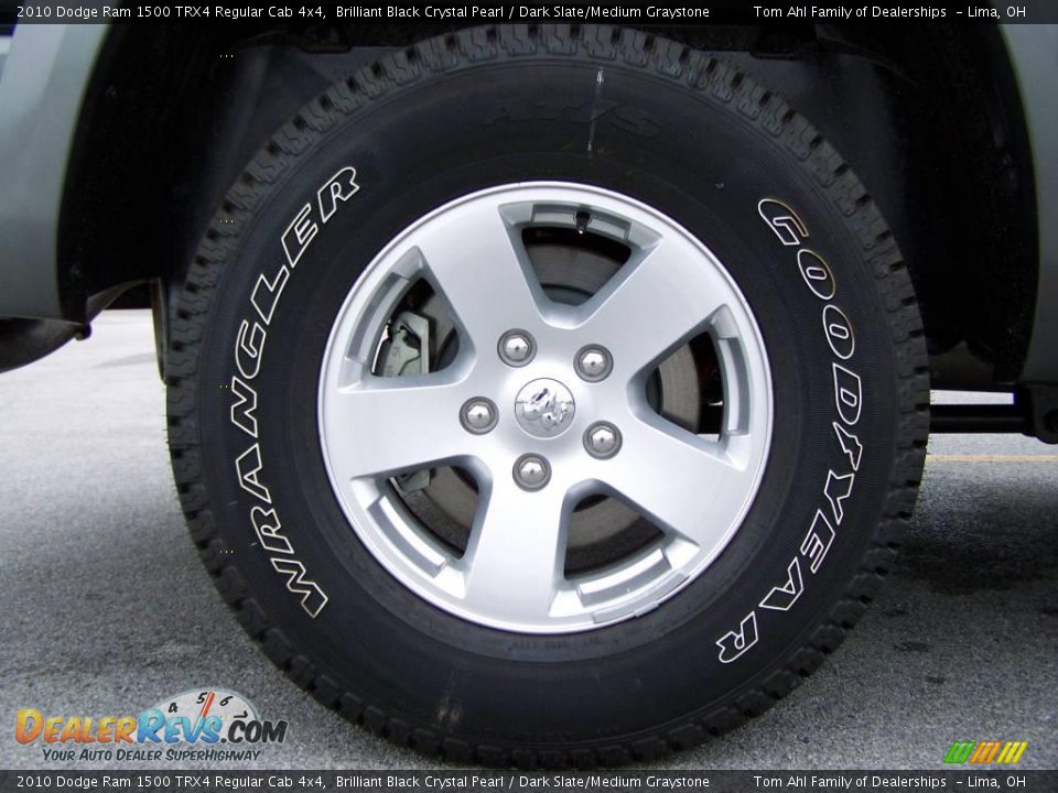 2010 Dodge Ram 1500 TRX4 Regular Cab 4x4 Brilliant Black Crystal Pearl / Dark Slate/Medium Graystone Photo #9