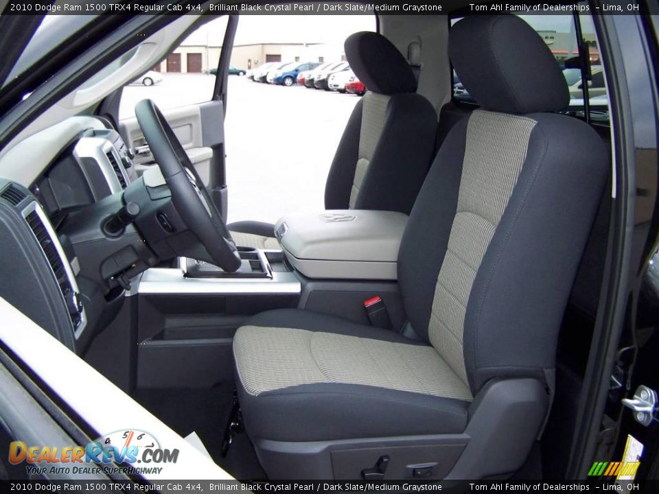 2010 Dodge Ram 1500 TRX4 Regular Cab 4x4 Brilliant Black Crystal Pearl / Dark Slate/Medium Graystone Photo #11