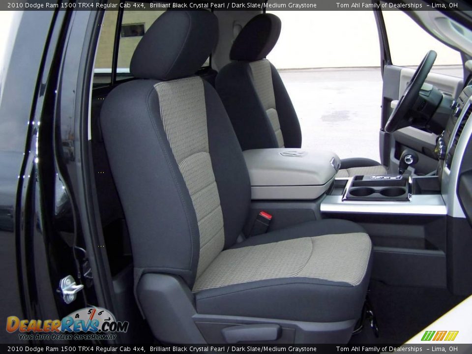 2010 Dodge Ram 1500 TRX4 Regular Cab 4x4 Brilliant Black Crystal Pearl / Dark Slate/Medium Graystone Photo #13
