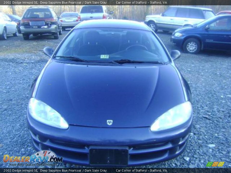 2002 Dodge Intrepid SE Deep Sapphire Blue Pearlcoat / Dark Slate Gray Photo #1