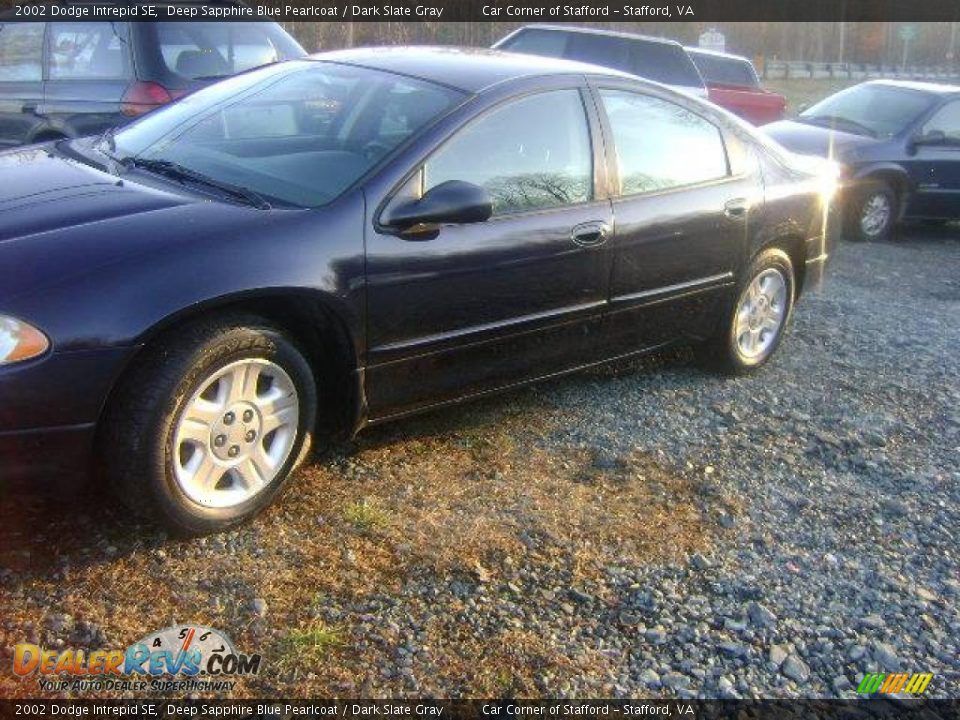2002 Dodge Intrepid SE Deep Sapphire Blue Pearlcoat / Dark Slate Gray Photo #5