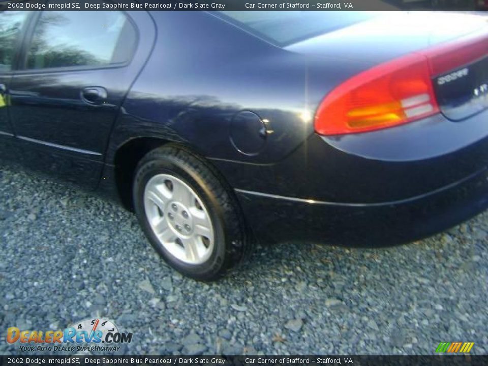 2002 Dodge Intrepid SE Deep Sapphire Blue Pearlcoat / Dark Slate Gray Photo #6