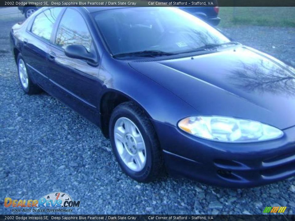 2002 Dodge Intrepid SE Deep Sapphire Blue Pearlcoat / Dark Slate Gray Photo #7