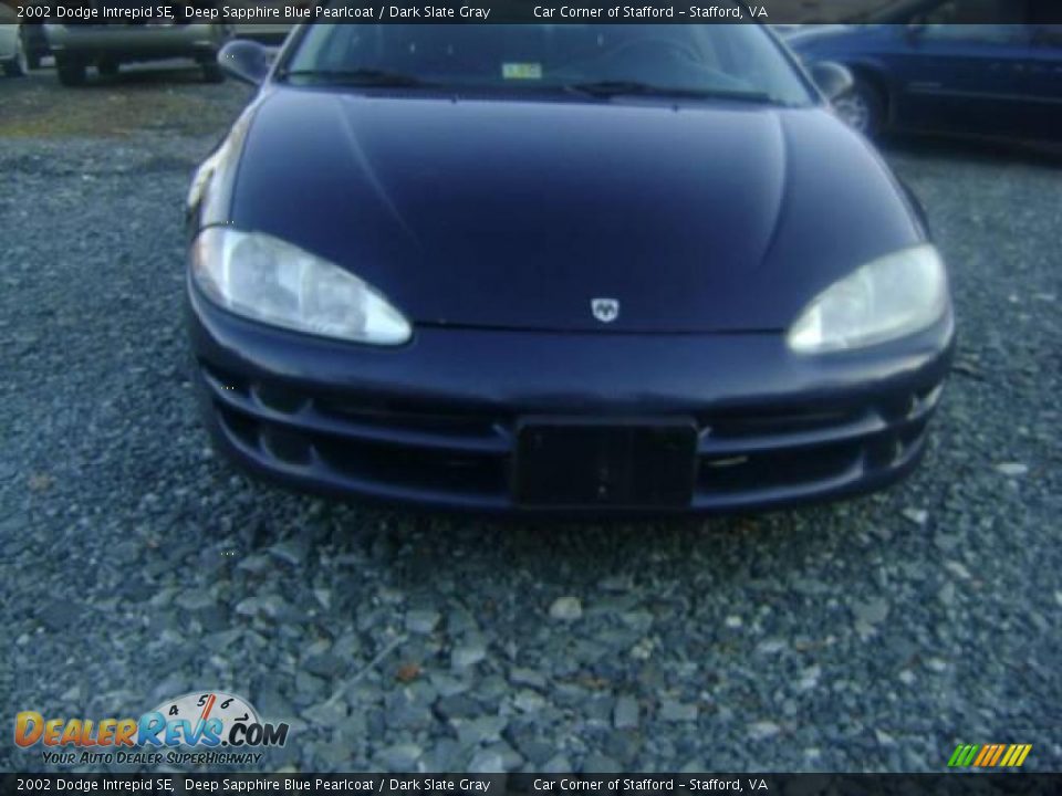 2002 Dodge Intrepid SE Deep Sapphire Blue Pearlcoat / Dark Slate Gray Photo #11