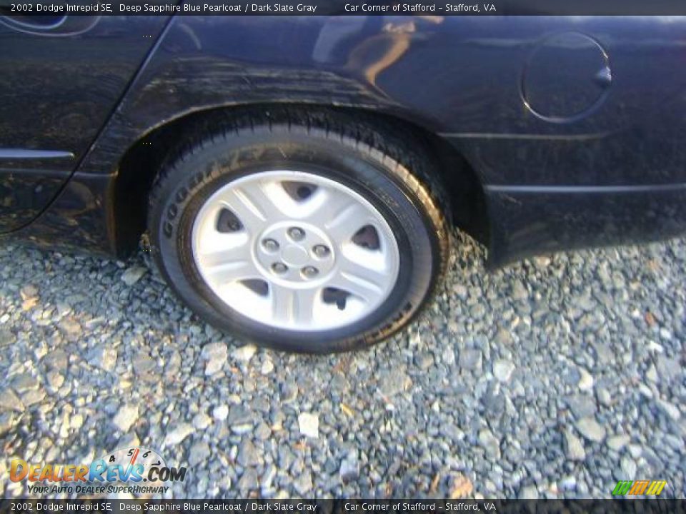 2002 Dodge Intrepid SE Deep Sapphire Blue Pearlcoat / Dark Slate Gray Photo #12