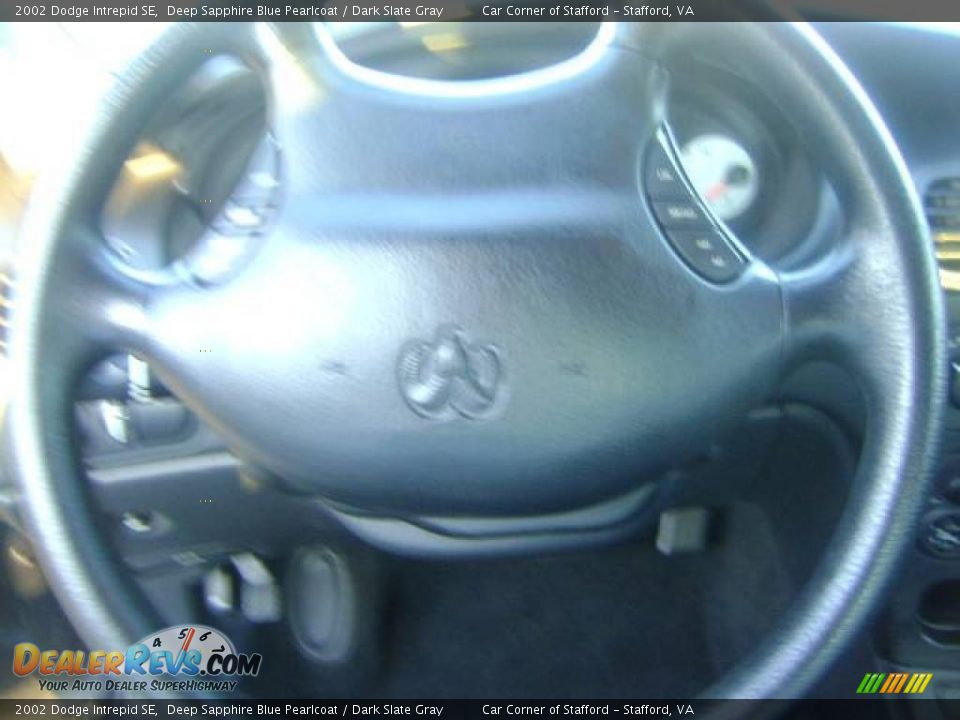 2002 Dodge Intrepid SE Deep Sapphire Blue Pearlcoat / Dark Slate Gray Photo #15