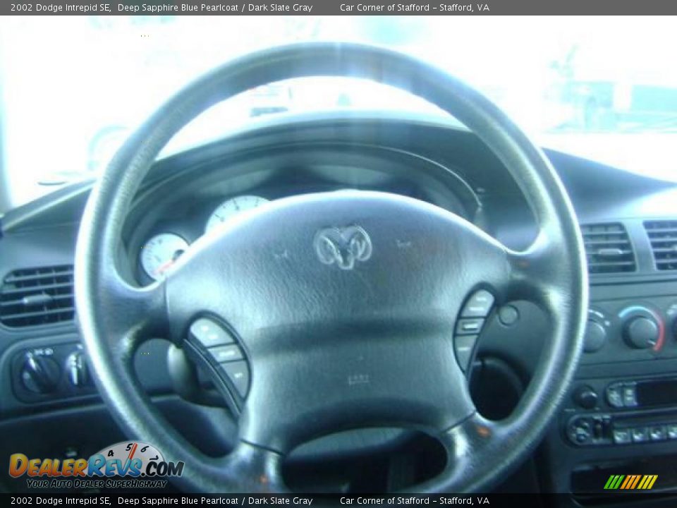 2002 Dodge Intrepid SE Deep Sapphire Blue Pearlcoat / Dark Slate Gray Photo #17