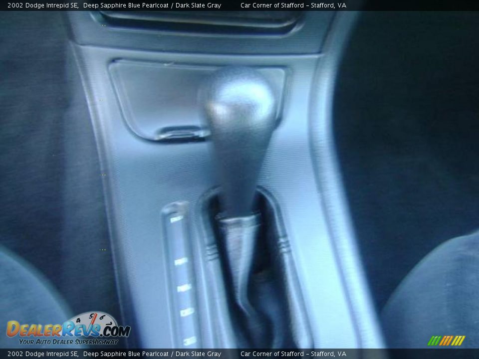2002 Dodge Intrepid SE Deep Sapphire Blue Pearlcoat / Dark Slate Gray Photo #19