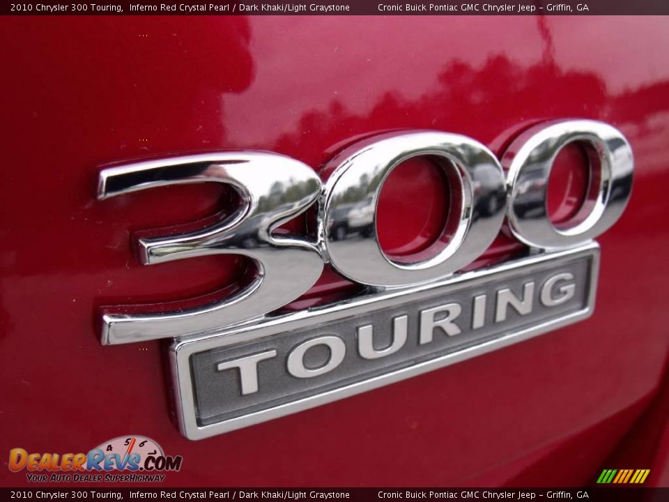 2010 Chrysler 300 Touring Inferno Red Crystal Pearl / Dark Khaki/Light Graystone Photo #10